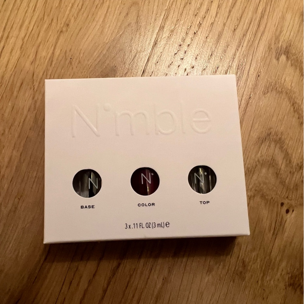 Nimble nail polishes, sealed never used